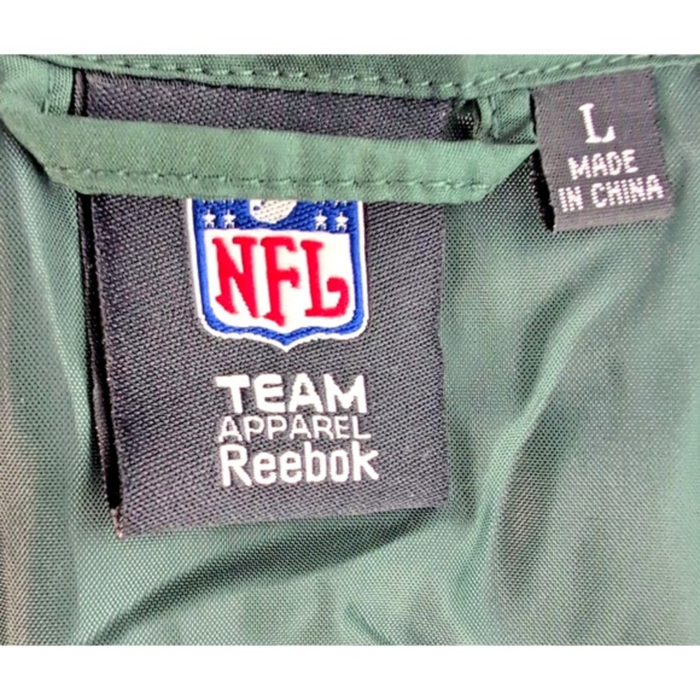 VTG Green Bay Packers Jacket Men's L NFL Apparel‎ Football Windbreaker - Large - Picture 9 of 10